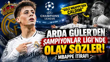 Arda Güler'den Şampiyonlar Ligi'nde olay sözler! Mbappe itirafı