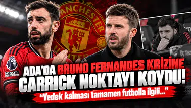 Ada’da Bruno Fernandes Krizine Carrick Noktayı Koydu! "Yedek Kalması Tamamen Futbolla İlgili..."