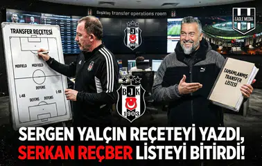 Sergen Yalçın reçeteyi yazdı, Serkan Reçber listeyi bitirdi!
