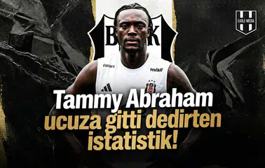Tammy Abraham ucuza gitti dedirten istatistik!