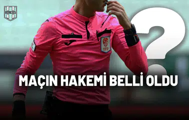 Kocaelispor - Beşiktaş maçının hakemi belli oldu!