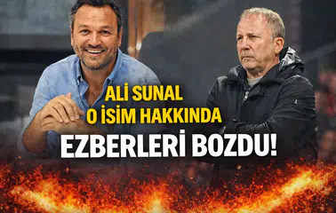 Ali Sunal: "Haddini aşan bir arkadaş var.”