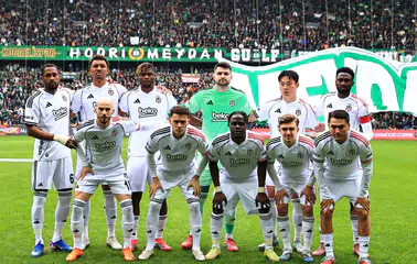 Kocaelispor Beşiktaş  maçının ilk yarı verileri!