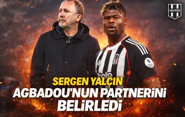 Sergen Yalçın Agbadou'nun partnerini belirledi