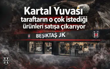Kartal Yuvası taraftarın o çok istediği ürünleri satışa çıkarıyor