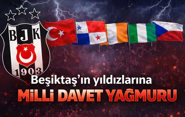 Beşiktaş'ın yıldızlarına milli davet yağmuru