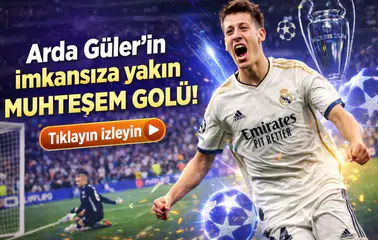 Arda Güler’in imkansıza yakın muhteşem golü! Tıklayın izleyin