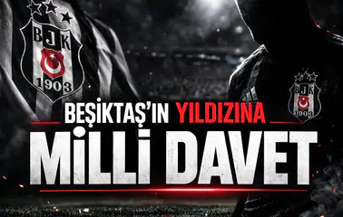 Beşiktaş'ın yıldızına milli davet