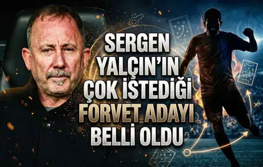 Sergen Yalçın'ın çok istediği forvet adayı belli oldu