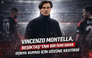 Vincenzo Montella, Beşiktaş'tan bir ismi daha Dünya Kupası için gözüne kestirdi