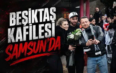 Beşiktaş kafilesi Samsun'da: Emirhan Topçu'dan fedakarlık