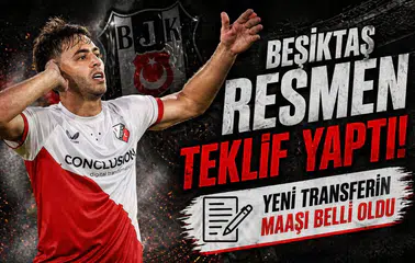 Beşiktaş resmen teklif yaptı: Yeni transferin maaşı belli oldu