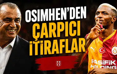 Osimhen'den çarpıcı itiraflar