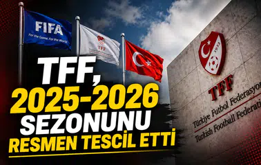 TFF, 2025-2026 sezonunu resmen tescil etti