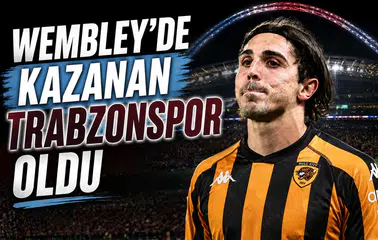 Wembley'de kazanan Trabzonspor oldu