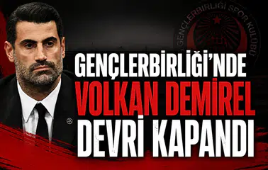 Gençlerbirliği'nde Volkan Demirel devri kapandı