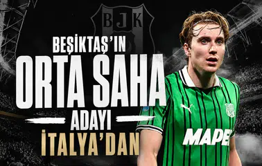 Beşiktaş'ın orta saha adayı İtalya'dan