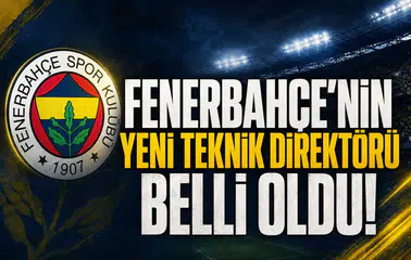 Fenerbahçe'nin yeni teknik direktörü belli oldu!