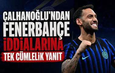Hakan Çalhanoğlu'ndan Fenerbahçe iddialarına tek cümlelik yanıt