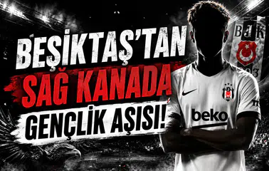 Beşiktaş'tan Sağ Kanada Gençlik Aşısı!