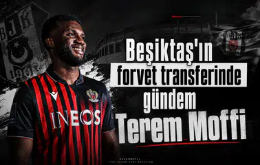 Beşiktaş'ın forvet transferinde gündem Terem Moffi