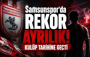 Samsunspor'da Rekor Ayrılık! Kulüp Tarihine Geçti