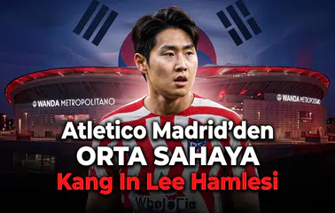 Atletico Madrid'den Orta Sahaya Kang In Lee Hamlesi