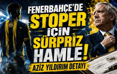Fenerbahçe'de Stoper İçin Sürpriz Hamle! Aziz Yıldırım Detayı