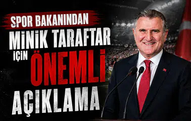 Spor Bakanından, Minik Taraftar İçin Önemli Açıklama!