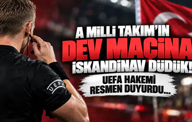 A Milli Takım’ın Dev Maçına İskandinav Düdük! UEFA Hakemi Resmen Duyurdu...