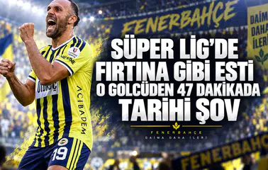 Süper Lig'de fırtına gibi esti o golcüden 47 dakikada tarihi şov