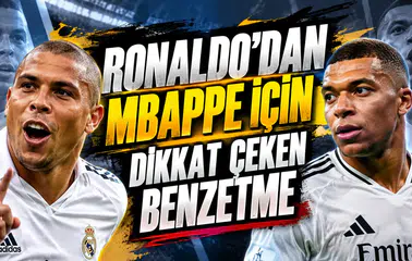 Ronaldo'dan Mbappe için dikkat çeken benzetme