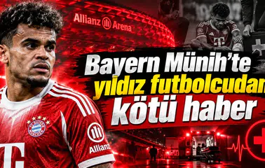 Bayern Münih'te yıldız futbolcudan kötü haber