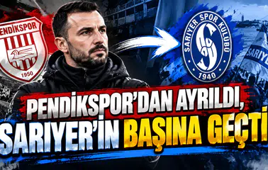 Pendikspor'dan ayrıldı, Sarıyer'in başına geçti!