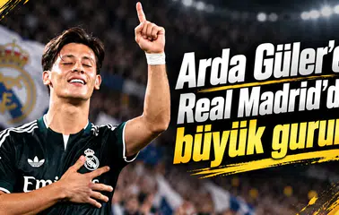 Arda Güler’e Real Madrid’de büyük gurur!
