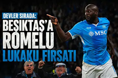 Devler sırada: Beşiktaş'a Romelu Lukaku Fırsatı