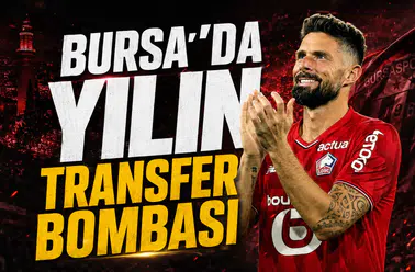 Bursa’da yılın transfer bombası