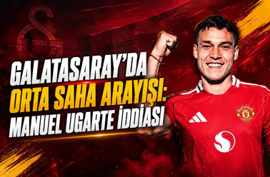Galatasaray'da orta saha arayışı: Manuel Ugarte iddiası