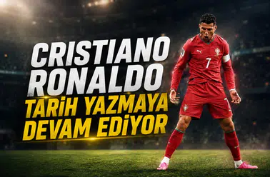 Cristiano Ronaldo Tarih Yazmaya Devam Ediyor