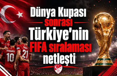 Dünya Kupası sonrası Türkiye'nin FIFA sıralaması netleşti
