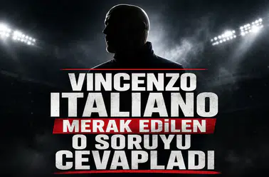 Vincenzo Italiano Merak Edilen O Soruyu Cevapladı