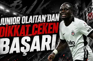 JUNIOR OLAITAN’DAN DİKKAT ÇEKEN BAŞARI