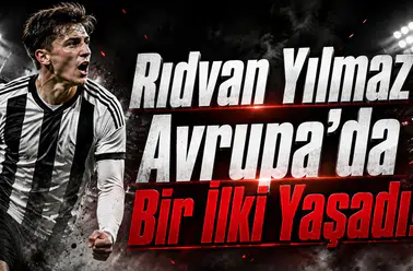 Rıdvan Yılmaz Avrupa’da Bir İlki Yaşadı!