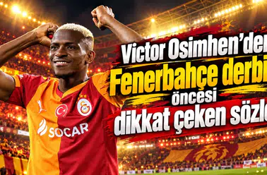 Victor Osimhen'den Fenerbahçe derbisi öncesi dikkat çeken sözler