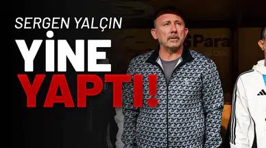 Sergen Yalçın Yine Yaptı!