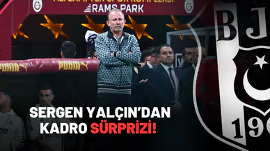 Sergen Yalçın’dan Kadro Sürprizi! Beşiktaş’ta Üç Kritik Eksik