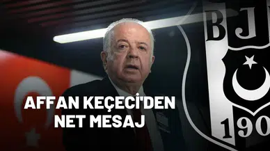 Affan Keçeci'den Net Mesaj: "Beşiktaş  Sahipsiz Değil"