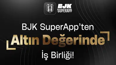 Bjk SuperApp’ten Altın Değerinde İş Birliği