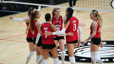 Beşiktaş Kadın Voleybol Takımı 3-0’lık Galibiyetle Şov Yaptı