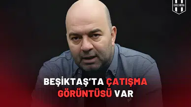 Beşiktaş’ta çatışma görüntüsü var